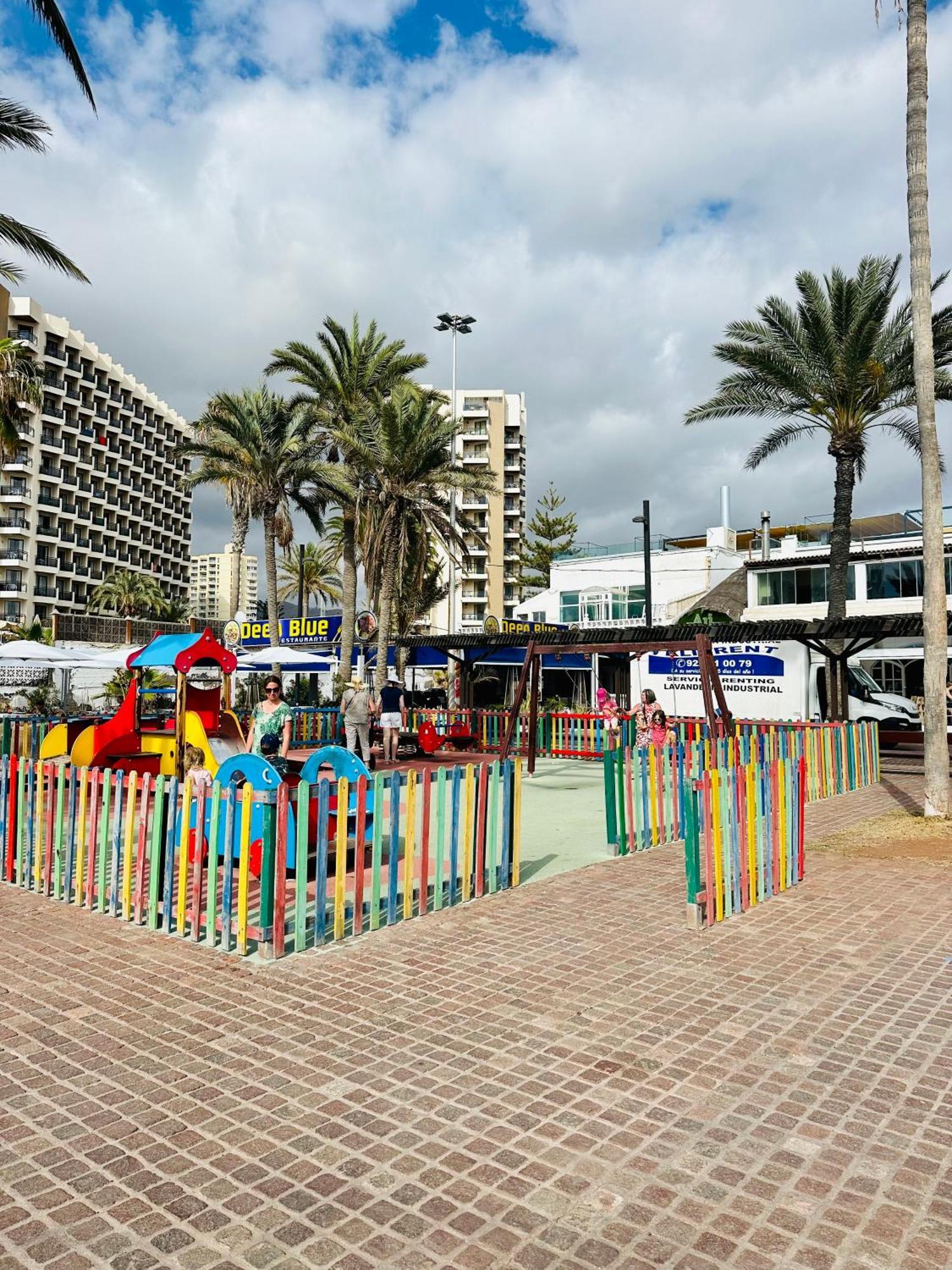 Sunny Sea View Apartment Center Of Las Americas 美洲海滩 外观 照片